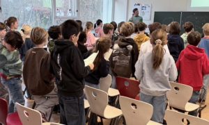 Lesung mit Hr. Eisenbeiß