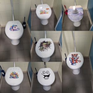 Toilettenverschönerung