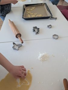 Plätzchen backen