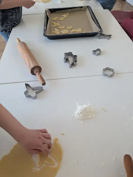 Plätzchen backen